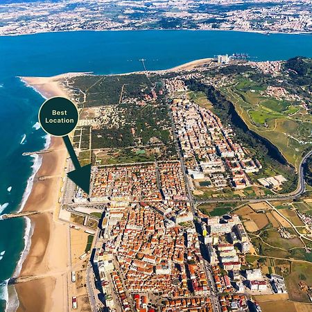 Sea View & Sundown, 150M From The Beach And Surf Spots Costa de Caparica Zewnętrze zdjęcie