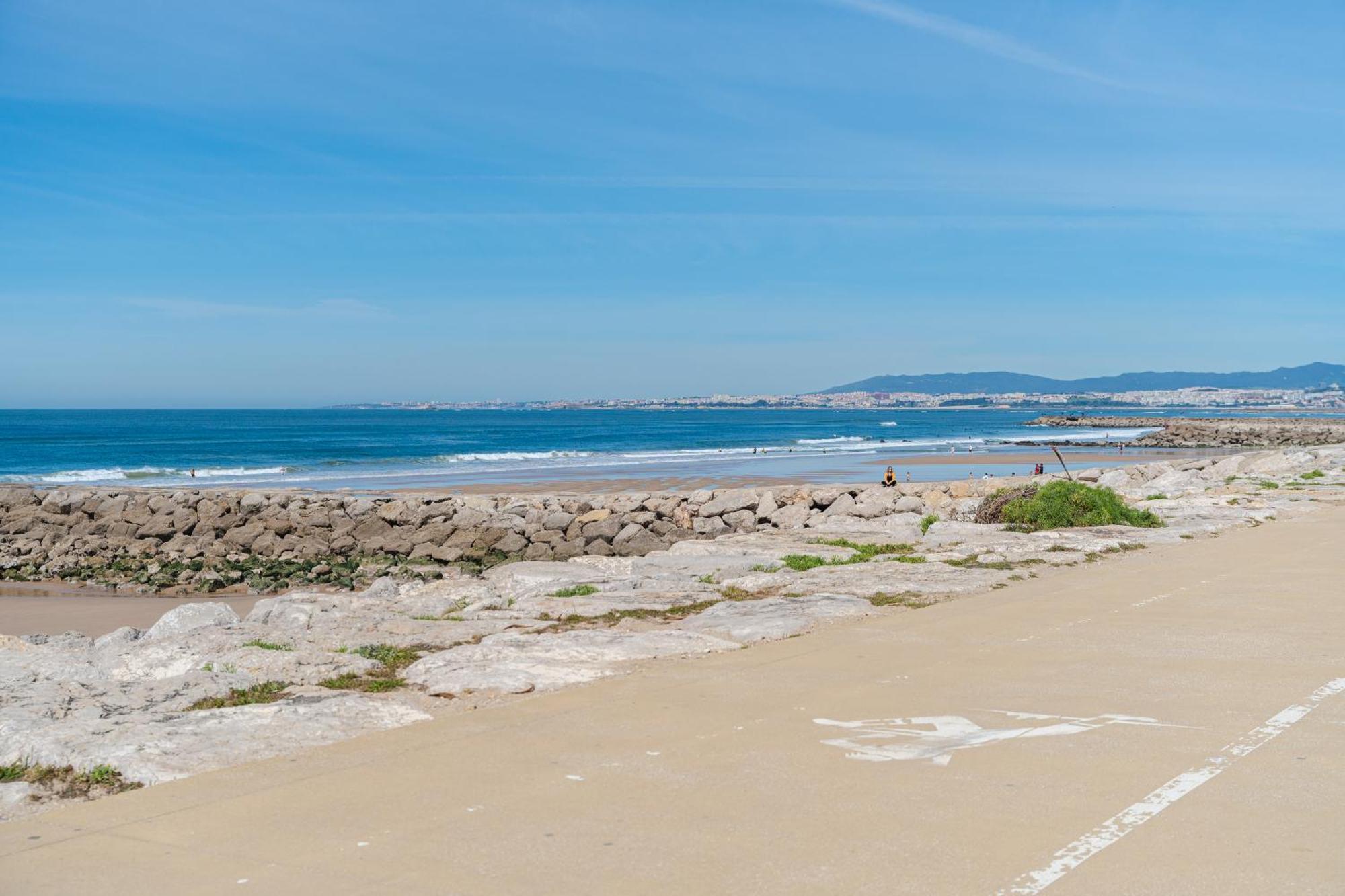 Sea View & Sundown, 150M From The Beach And Surf Spots Costa de Caparica Zewnętrze zdjęcie